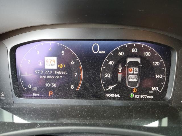 19XFL1H88NE014986 - 2022 HONDA CIVIC SPORT TOURING RED photo 9