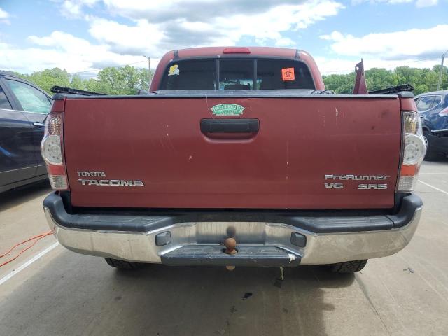 5TEJU62NX5Z099339 - 2005 TOYOTA TACOMA DOUBLE CAB PRERUNNER RED photo 6