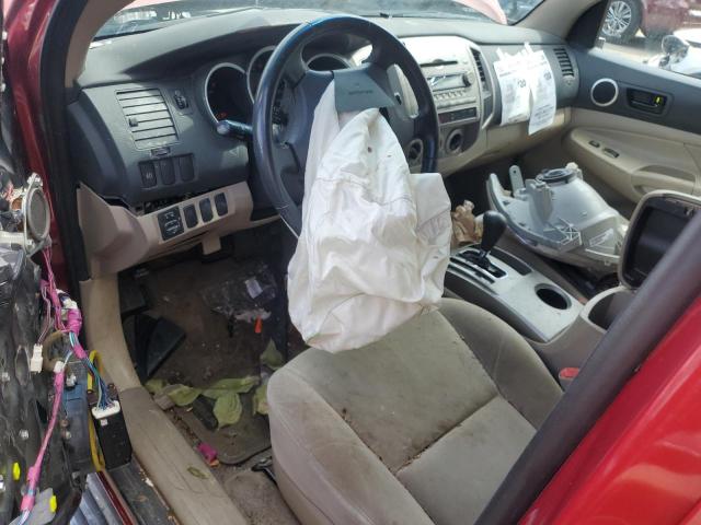 5TEJU62NX5Z099339 - 2005 TOYOTA TACOMA DOUBLE CAB PRERUNNER RED photo 8