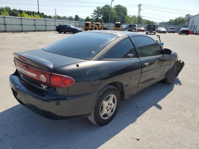 1G1JC12F837128347 - 2003 CHEVROLET CAVALIER BLACK photo 3