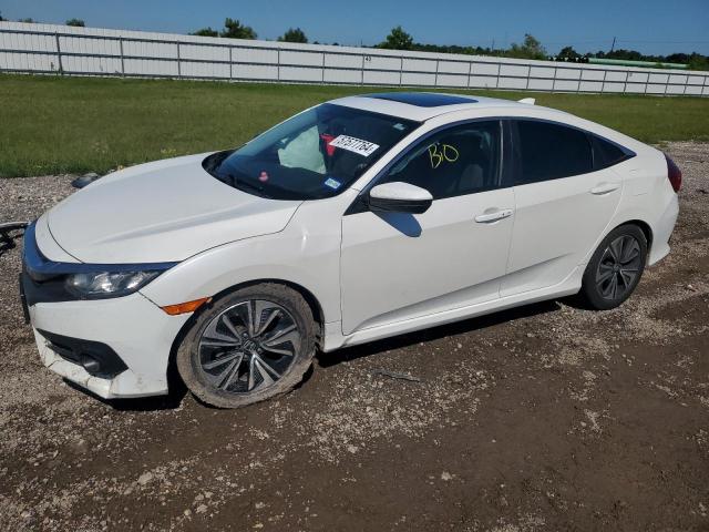 JHMFC1F78JX027952 - 2018 HONDA CIVIC EXL თეთრი ფოტო 1