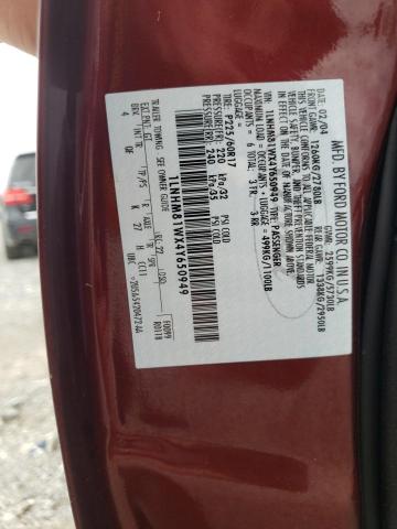 1LNHM81WX4Y650949 - 2004 LINCOLN TOWN CAR EXECUTIVE BURGUNDY photo 13