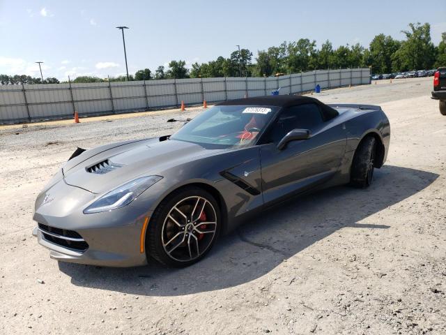 1G1YM3D70F5109109 - 2015 CHEVROLET CORVETTE STINGRAY Z51 3LT GRAY photo 1