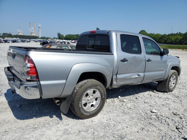 3TMJU4GN0FM188560 - 2015 TOYOTA TACOMA DOUBLE CAB PRERUNNER SILVER photo 3