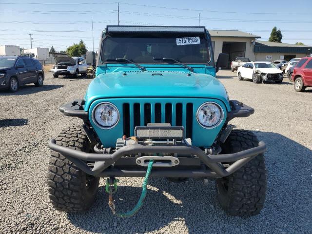 1J4FY19S2VP486896 - 1997 JEEP WRANGLER / SPORT TURQUOISE photo 5