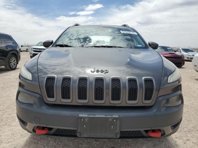 1C4PJMBS9GW335878 - 2016 JEEP CHEROKEE TRAILHAWK GRAY photo 5
