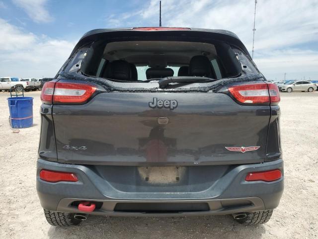 1C4PJMBS9GW335878 - 2016 JEEP CHEROKEE TRAILHAWK GRAY photo 6