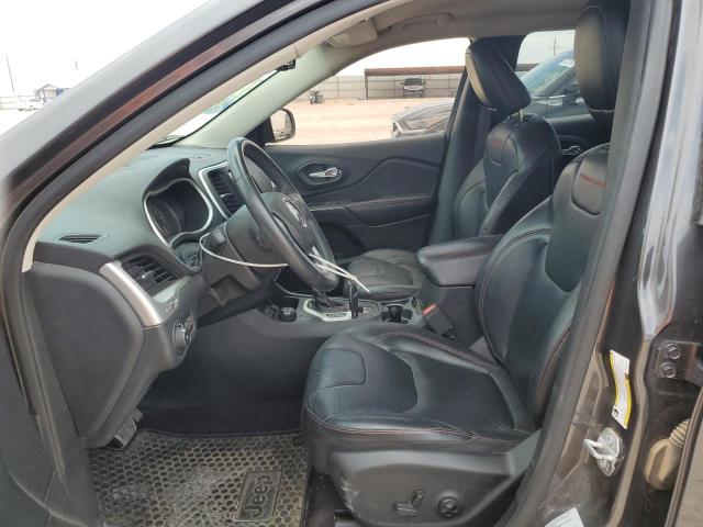 1C4PJMBS9GW335878 - 2016 JEEP CHEROKEE TRAILHAWK GRAY photo 7