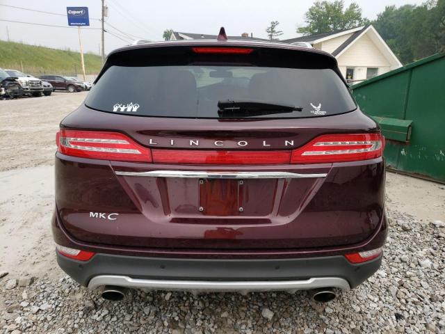 5LMCJ3D99KUL47660 - 2019 LINCOLN MKC RESERVE BURGUNDY photo 6