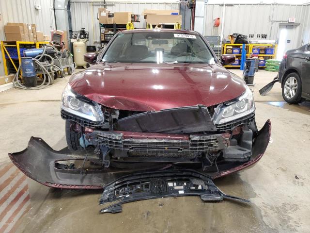 1HGCR2F69GA025527 - 2016 HONDA ACCORD SPORT Марун фото 5