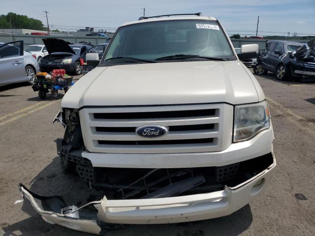 1FMFK19587LA88552 - 2007 FORD EXPEDITION EL LIMITED WHITE photo 5