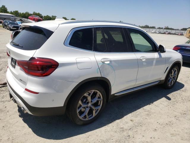 5UXTY5C00L9B17514 - 2020 BMW X3 XDRIVE30I WHITE photo 3