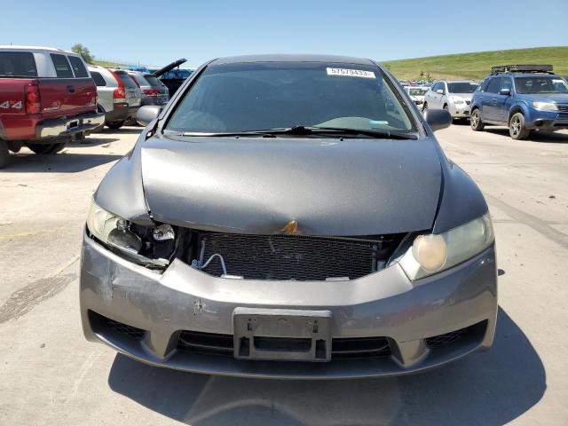 2HGFA1F6XBH523034 - 2011 HONDA CIVIC LX-S Մոխրագույն լուսանկար 5