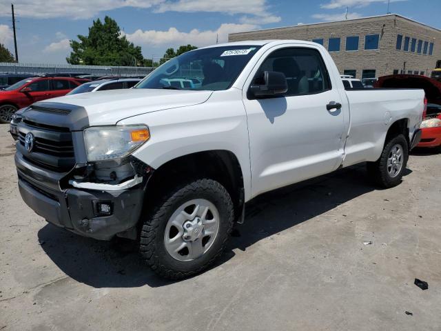 5TFPW5F19GX535095 - 2016 TOYOTA TUNDRA SR WHITE photo 1