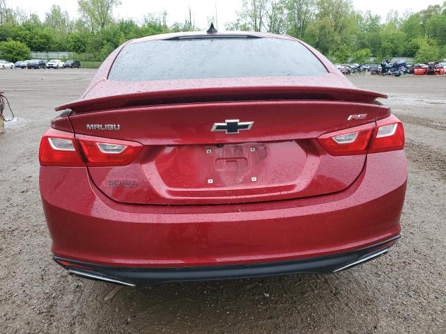 1G1ZG5STXKF208354 - 2019 CHEVROLET MALIBU RS RED photo 6