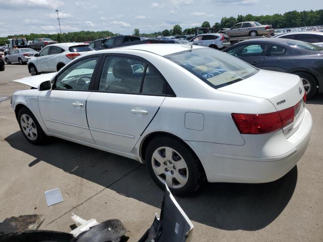 5NPET46C89H481055 - 2009 HYUNDAI SONATA GLS WHITE photo 2