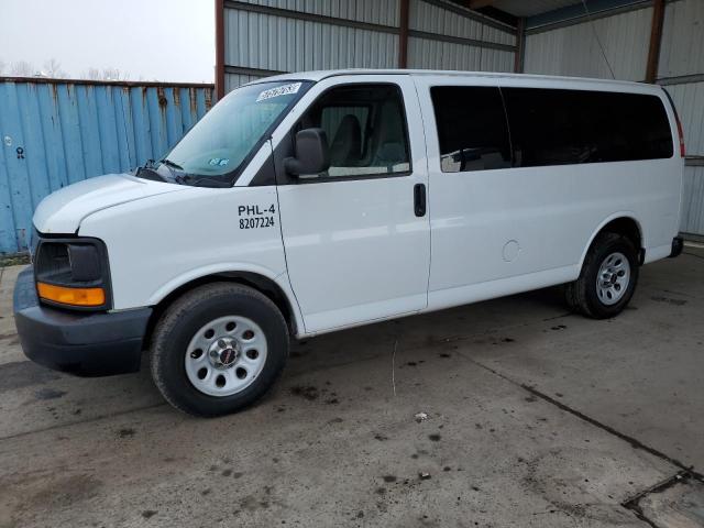 1GTS7AFX8D1179726 - 2013 GMC SAVANA G1500 WHITE photo 1