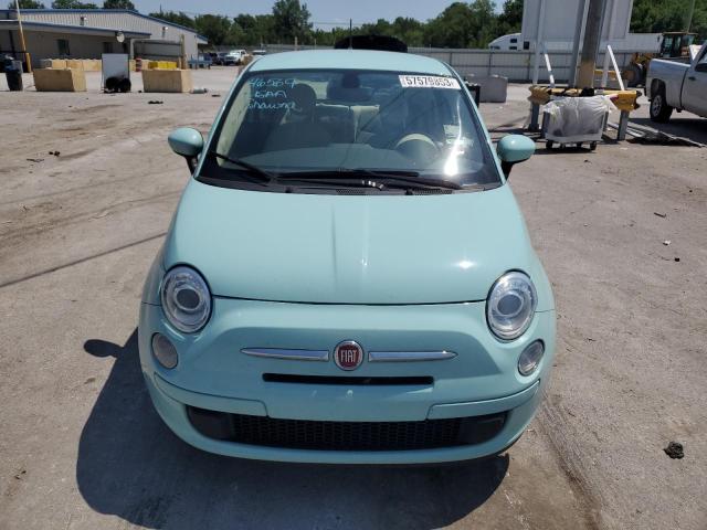 3C3CFFKR9HT671339 - 2017 FIAT 500 POP TURQUOISE photo 5