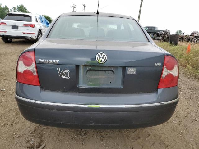 WVWRH63B93P394349 - 2003 VOLKSWAGEN PASSAT GLX BLUE photo 6