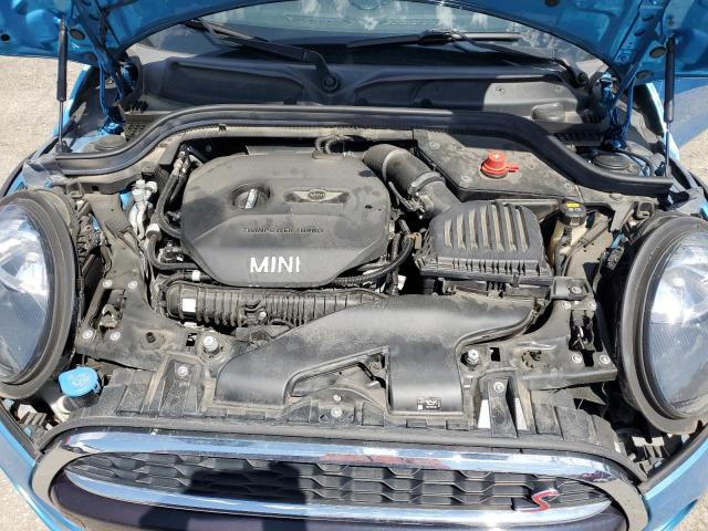 WMWXP7C56K2A54193 - 2019 MINI COOPER S BLUE photo 11