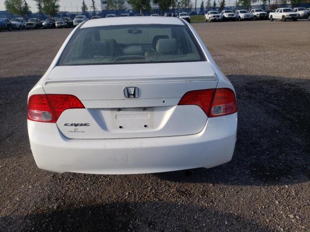 2HGFA15208H114094 - 2008 HONDA CIVIC DX WHITE photo 6