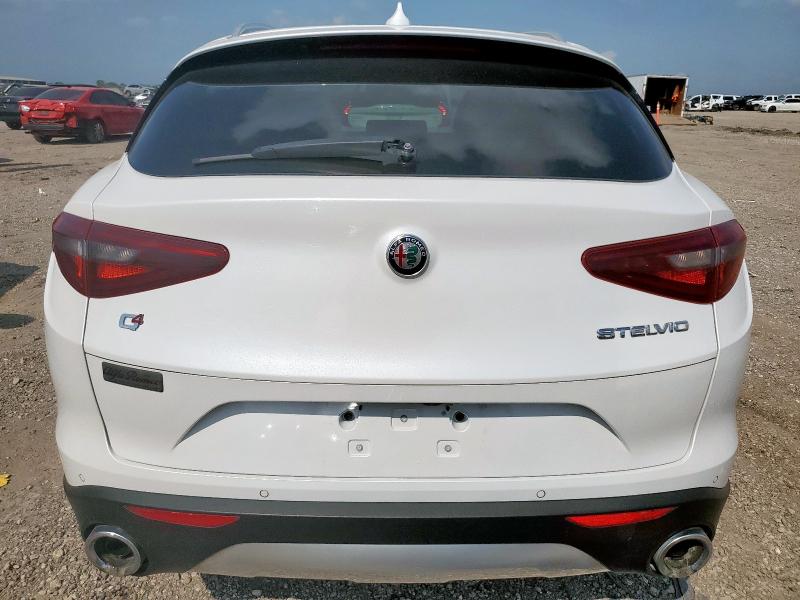 ZASFAKBN9J7B76119 - 2018 ALFA ROMEO STELVIO TI თეთრი ფოტო 6
