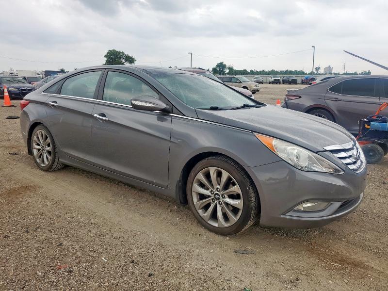 5NPEC4AB0CH481122 - 2012 HYUNDAI SONATA SE 银色 照片 4