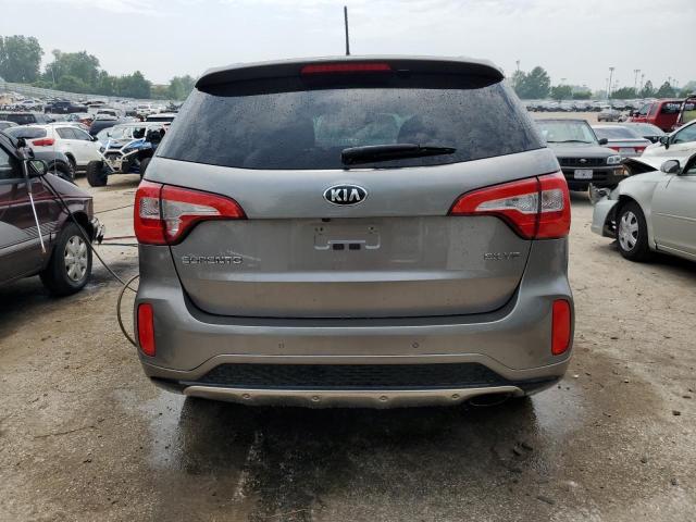 5XYKW4A73FG616319 - 2015 KIA SORENTO SX GRAY photo 6