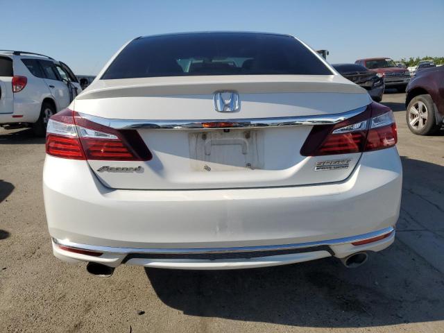 1HGCR2F14HA099590 - 2017 HONDA ACCORD SPORT SPECIAL EDITION WHITE photo 6