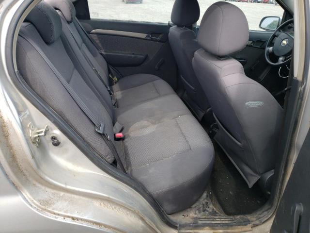 KL1TD56658B149960 - 2008 CHEVROLET AVEO BASE ვერცხლისფერი ფოტო 10
