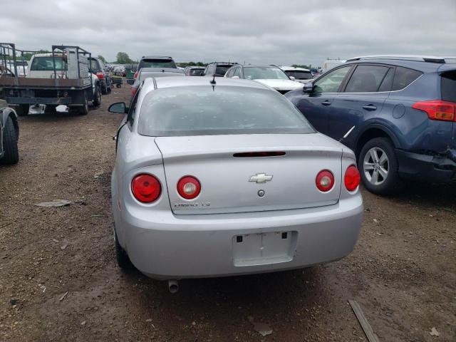 1G1AK18H097275668 - 2009 CHEVROLET COBALT LS SILVER photo 6