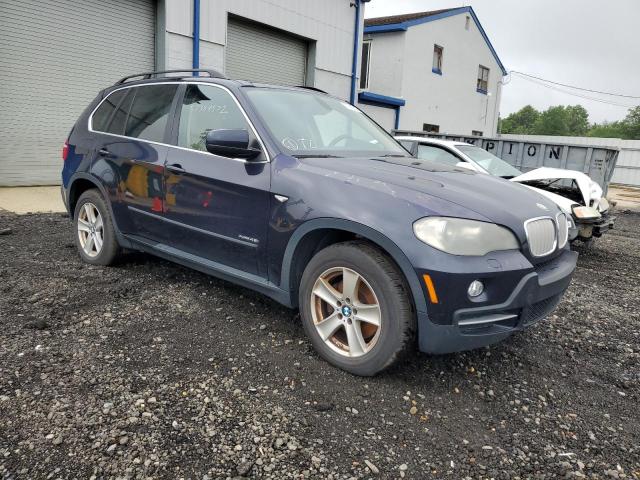 5UXFE83579L310061 - 2009 BMW X5 XDRIVE48I BLUE photo 4