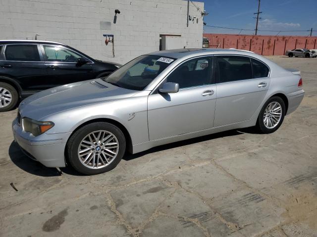 WBAGN63535DS58696 - 2005 BMW 7 SERIES LI SILVER photo 1