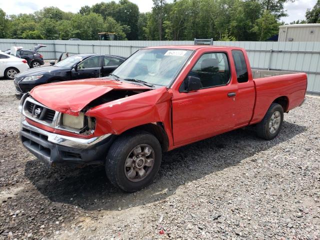 1N6DD26S6YC359547 - 2000 NISSAN FRONTIER KING CAB XE RED photo 1