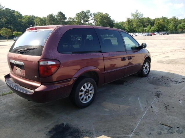 2C4GP44332R669782 - 2002 CHRYSLER TOWN & COU LX MAROON photo 3