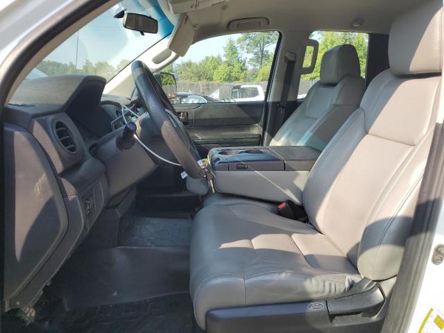 5TFUM5F12HX073795 - 2017 TOYOTA TUNDRA DOUBLE CAB SR/SR5 WHITE photo 7