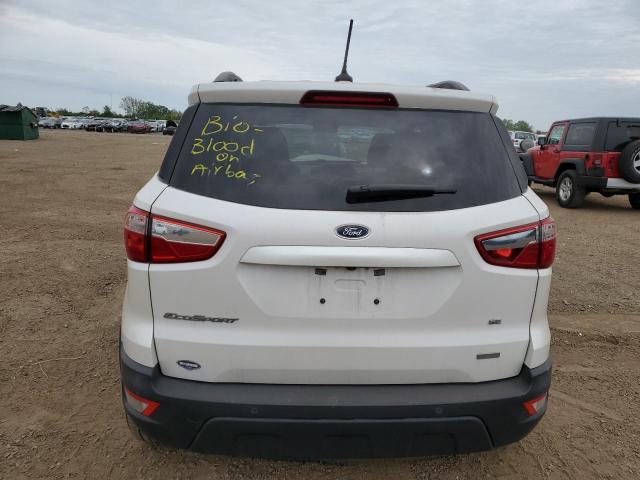 MAJ3P1TE0JC225367 - 2018 FORD ECOSPORT SE თეთრი ფოტო 6