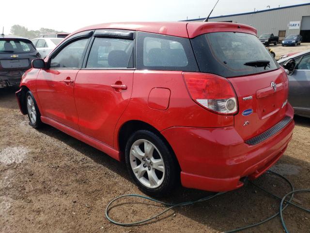 2T1KR32E64C186776 - 2004 TOYOTA COROLLA MA XR RED photo 2