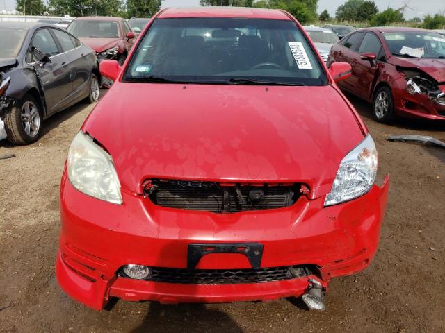 2T1KR32E64C186776 - 2004 TOYOTA COROLLA MA XR RED photo 5
