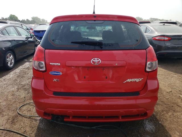 2T1KR32E64C186776 - 2004 TOYOTA COROLLA MA XR RED photo 6