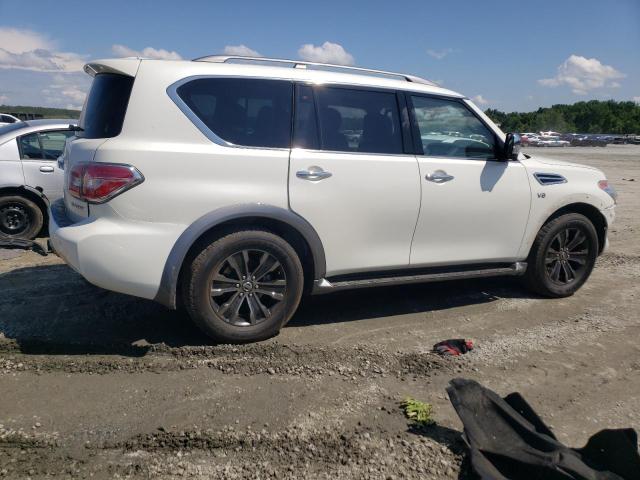 JN8AY2NE6J9732325 - 2018 NISSAN ARMADA PLATINUM WHITE photo 3