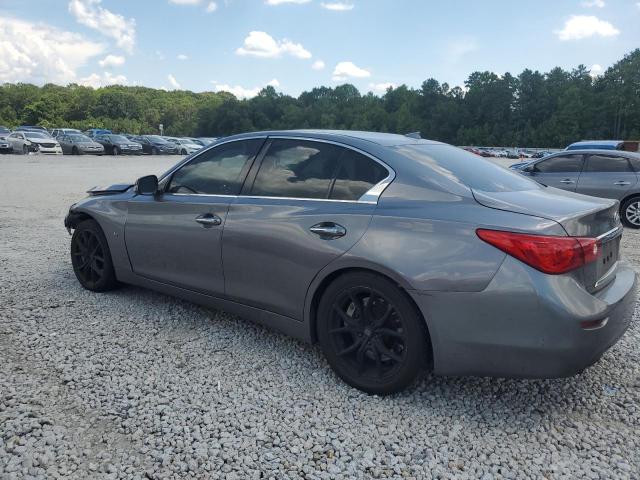JN1BV7AP2FM332086 - 2015 INFINITI Q50 BASE Մոխրագույն լուսանկար 2