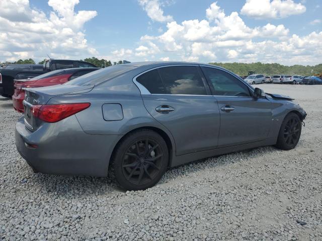 JN1BV7AP2FM332086 - 2015 INFINITI Q50 BASE Մոխրագույն լուսանկար 3
