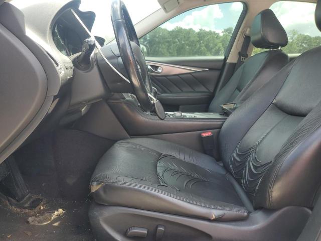 JN1BV7AP2FM332086 - 2015 INFINITI Q50 BASE Մոխրագույն լուսանկար 7