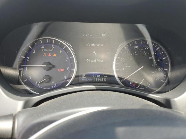 JN1BV7AP2FM332086 - 2015 INFINITI Q50 BASE Մոխրագույն լուսանկար 9