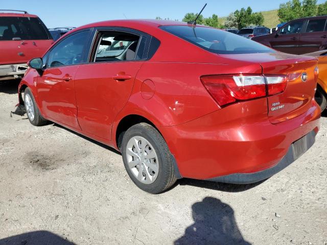 KNADM4A39H6008044 - 2017 KIA RIO LX RED photo 2