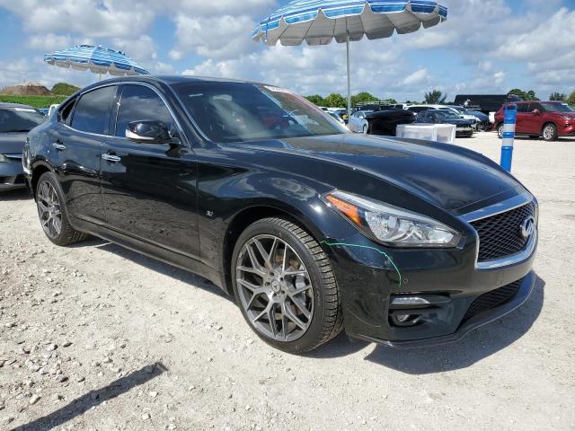 JN1BY1ARXKM585334 - 2019 INFINITI Q70 3.7 LUXE BLACK photo 4