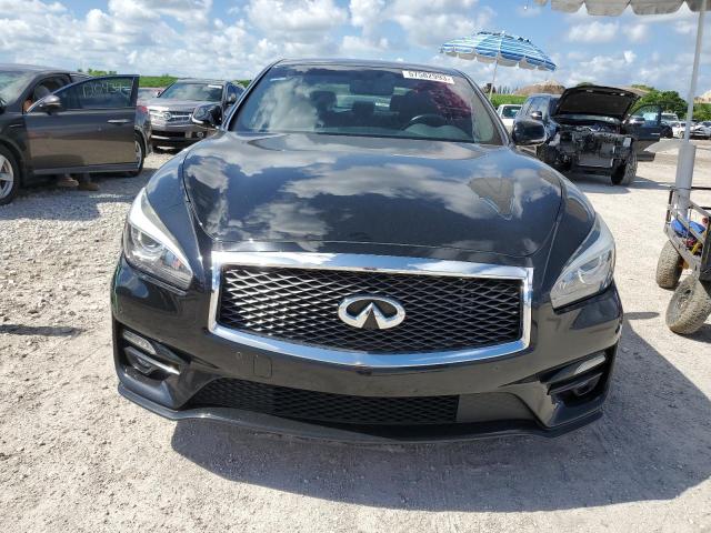 JN1BY1ARXKM585334 - 2019 INFINITI Q70 3.7 LUXE BLACK photo 5