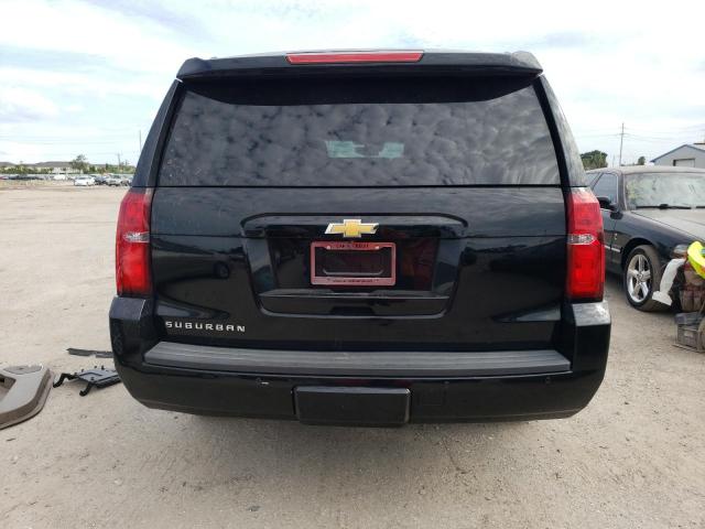 1GNSCJKC0FR234907 - 2015 CHEVROLET SUBURBAN C1500 LT BLACK photo 6