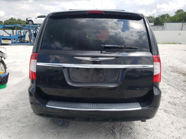 2A4RR8DG3BR679929 - 2011 CHRYSLER TOWN & COU TOURING L BLACK photo 6